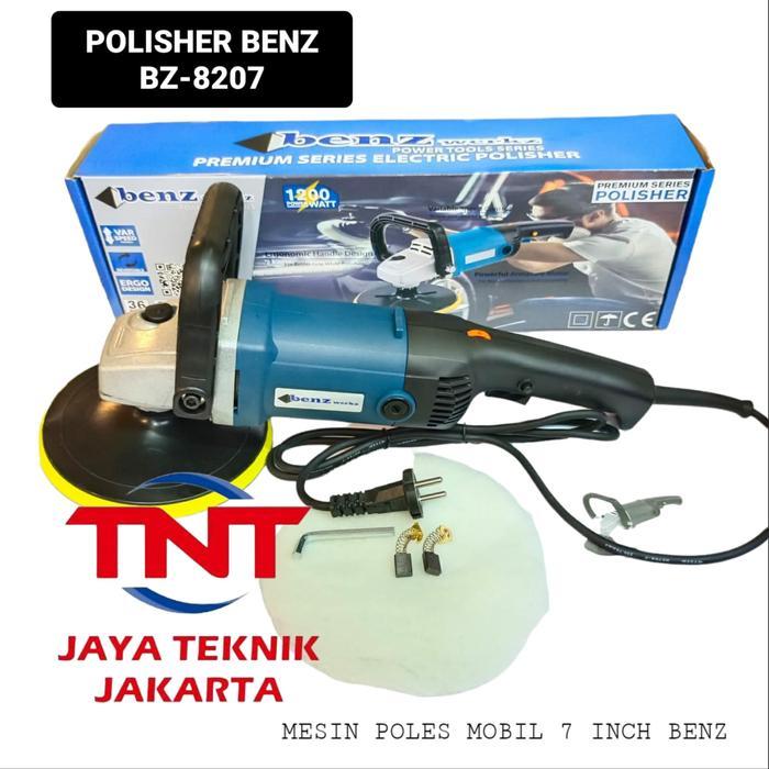 Bisa Instant Mesin Poles Mobil Benz 7 Inch / Polisher Benz 7" Bz 8207 / Benz Bz8207