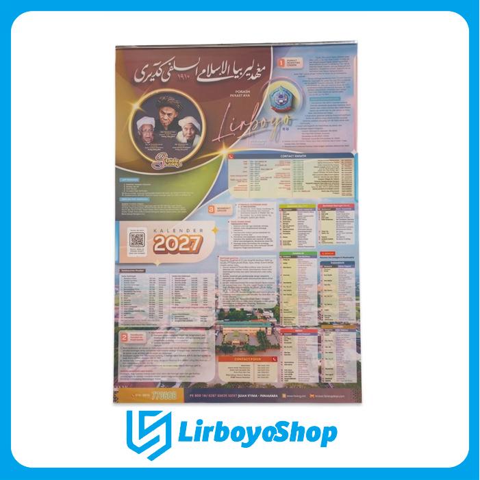 Kalender dinding lirboyo resmi 2027