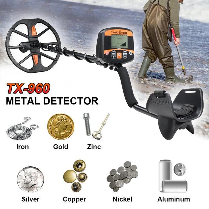 Tianxun TX-960 Metal Detektor Detector Logam Mulia Emas Gold Silver Perak
