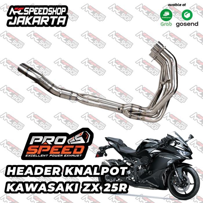 Knalpot Header Prospeed Titanium Titan ZX25 ZX 25 25R 25RR ZX4 4 R RR