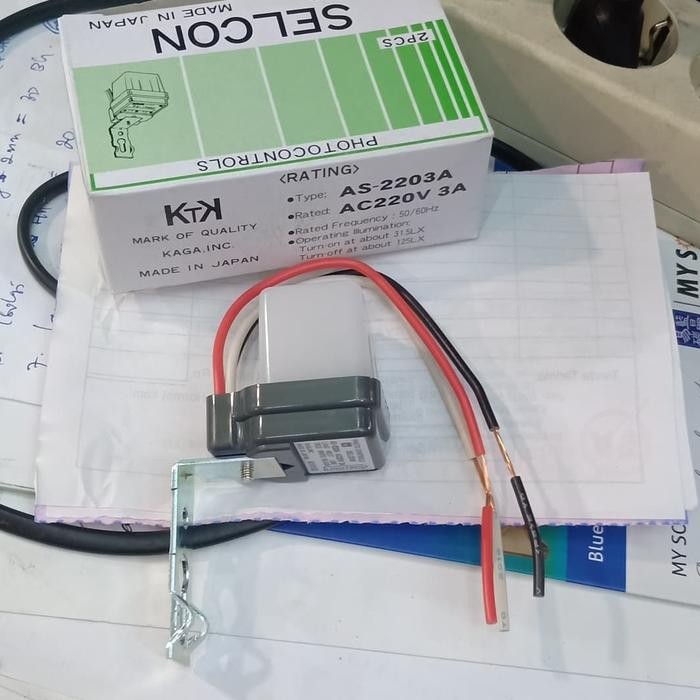 SENSOR CAHAYA 3A SELCON FOTO CELL 3A SELCON