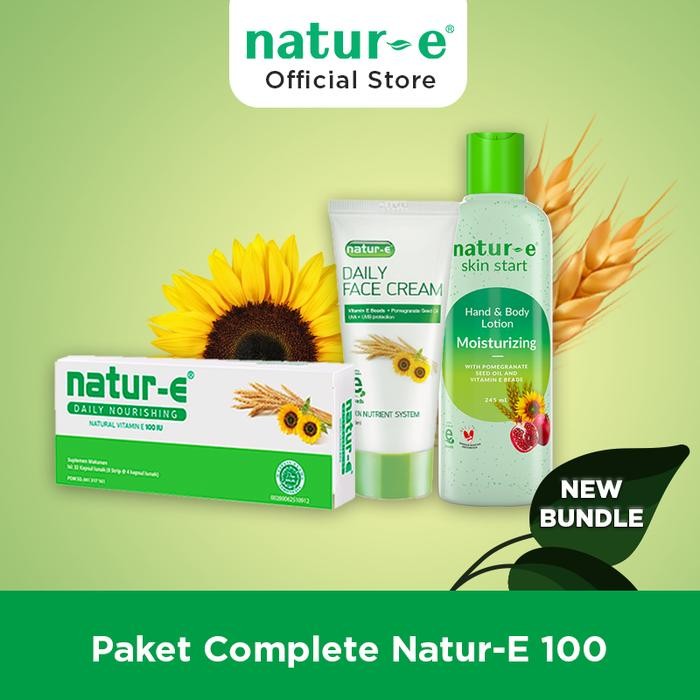 frr_ Natur-E Paket Complete Natur-E 100 Iu - Paket Skincare & Vitamin