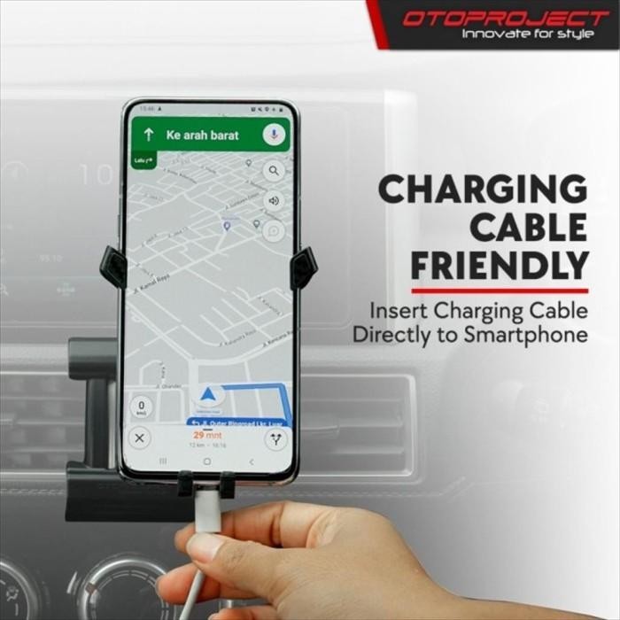 (Best) Phone Car Holder All New Brio BRV Mobilio Otoproject Tatakan Hp Mobil