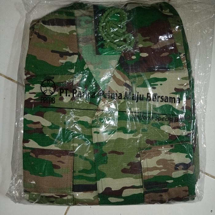 BAJU PDL LORENG TNI AD TERBARU