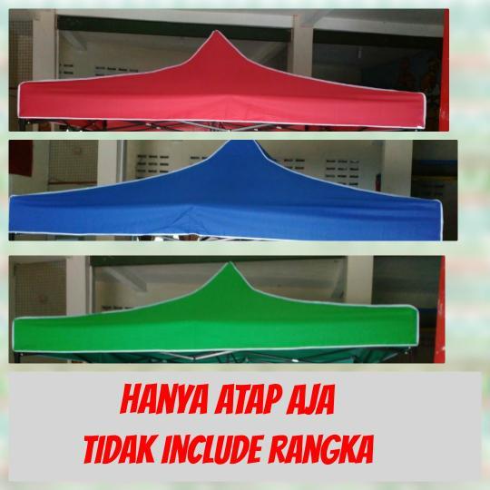 atap tenda lipat 3x6 terpal tenda cafe lipat