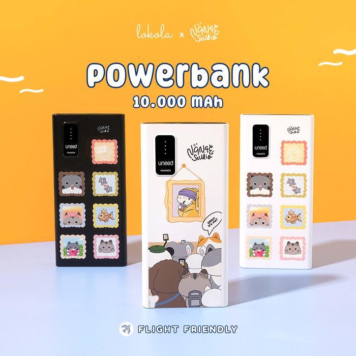 Powerbank 10.000mAh Lokola by Uneed x Nanae Studio