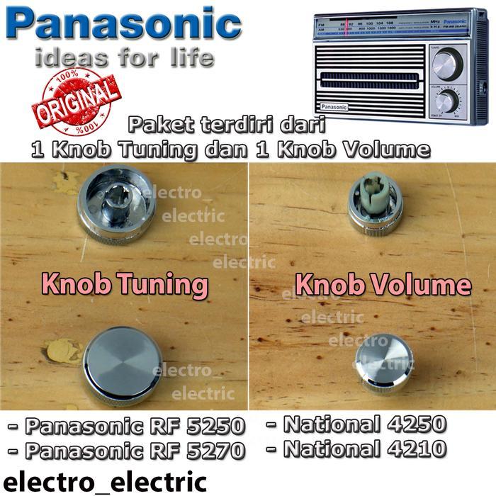 Terlaris Knob Radio Panasonic National 5250 5270 4250 4210 Original 1 paket SALE