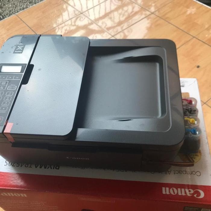 BARU printer canon tr4570s + infus system photo semarang