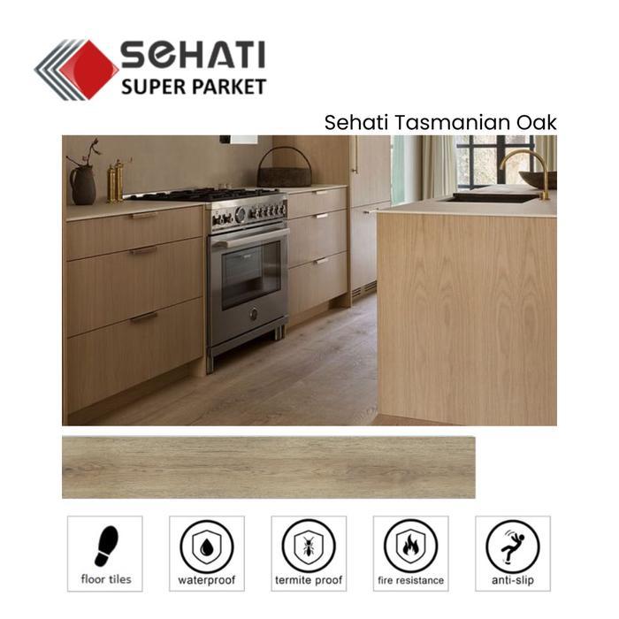 Sehati Super Parket Tasmanian Oak Lantai Kayu / SPC / Vinyl 88150