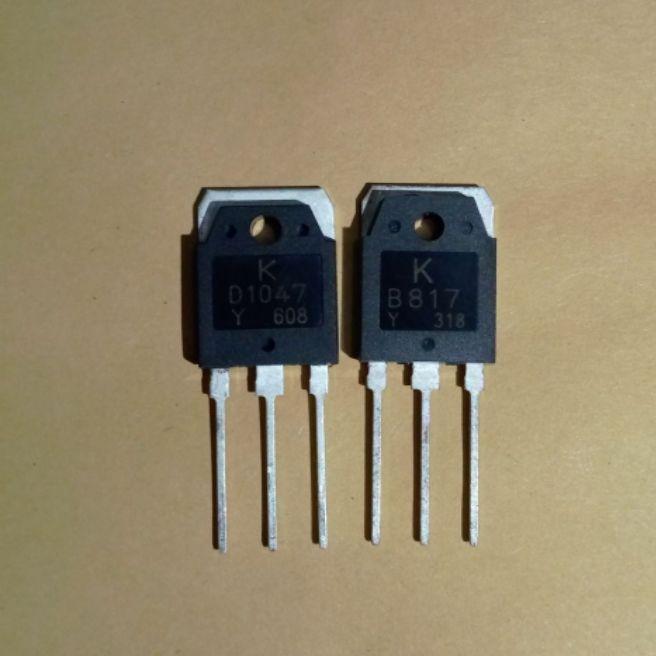 TRANSISTOR B817 D1047 (SATU SET) TR B B 817 D1047