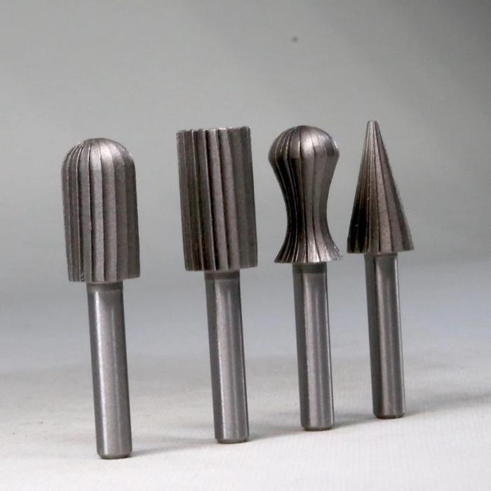 Mata Bor Cun Tuner 6mm Set 4pcs Mata bor kikir Kerok Besi Aluminium Kayu As 6mm