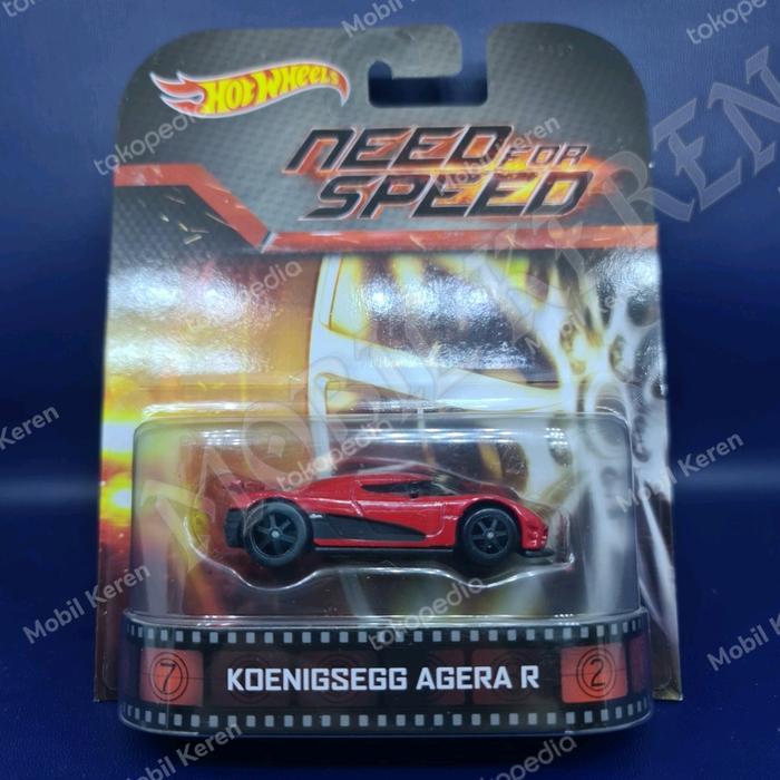 Hot Wheels Retro Need For Speed Koenigsegg Agera R