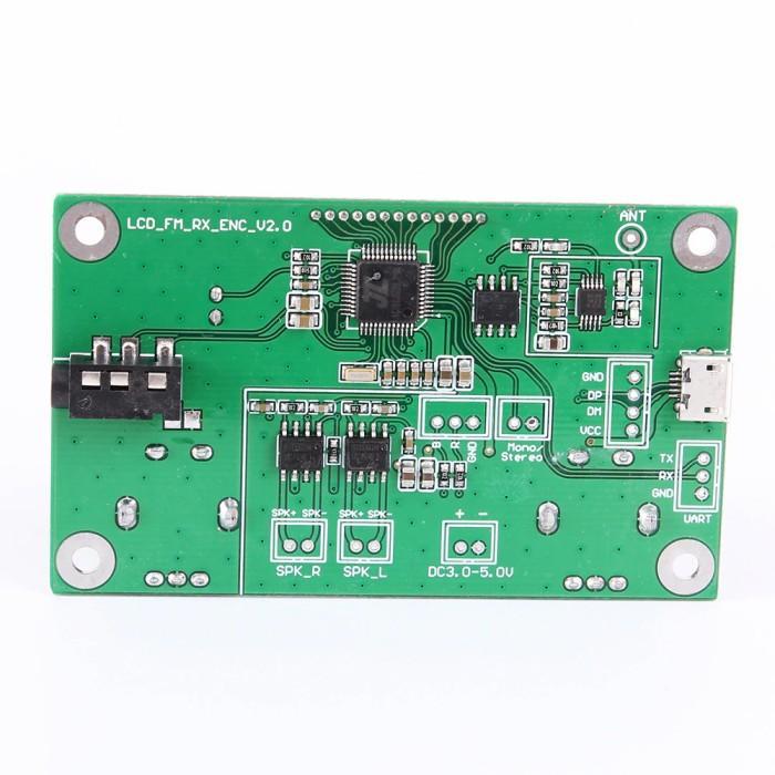 Module FM Radio Receiver RX ENC V2.0 LCD Penerima Radio 76MHz-108MHz