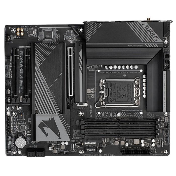 MOTHERBOARD GIGABYTE B760 AORUS ELITE AX INTEL B760 DDR5