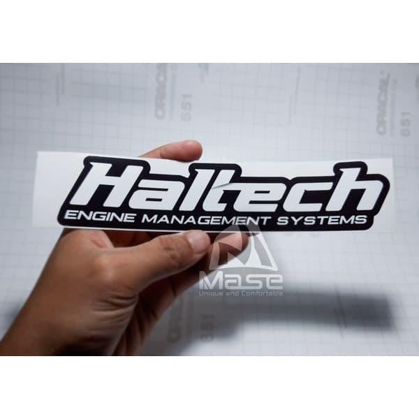Stiker Shock Depan Haltech