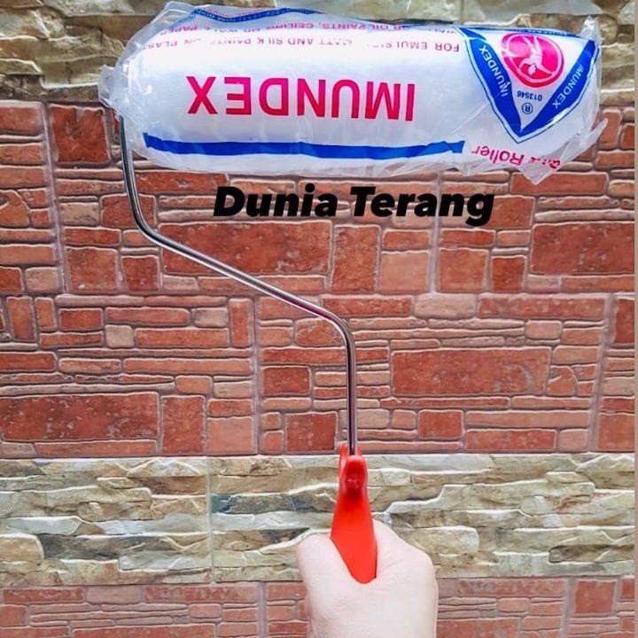 IMUNDEX Kuas Rol 10 in - Painting Roller 10in Kuas Roll Besar Kuasrol Cat Tembok Plafon Minyak