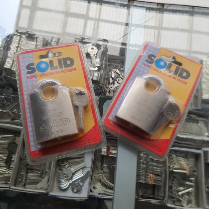 GEMBOK PAGAR GEMBOK PINTU MERK SOLID ASLI 50 MM