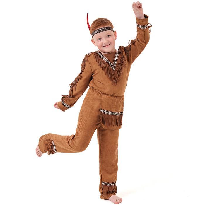 Jojokids B-240334 Native Indian Cosplay Halloween Kids Boy Kostum Native Suku Indian Anak Laki Laki