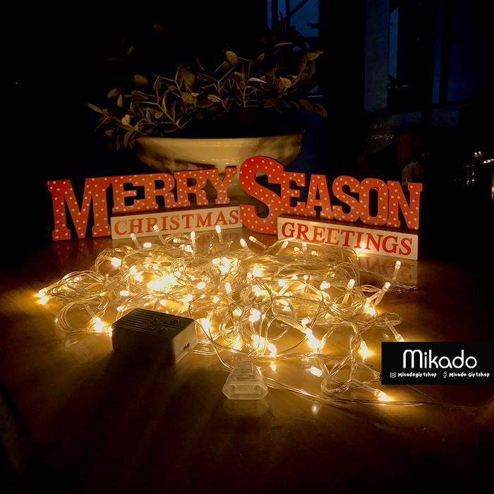 Sale Lampu Pohon Natal Led Musik / Christmas Musical Led Lights