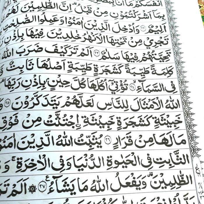 Sedia alquran jumbo assalam a3//alquran lansia