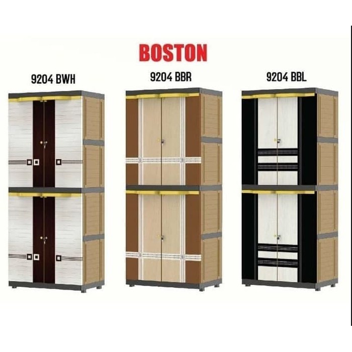 Lemari Plastik Naiba 4 susun type BOSTON