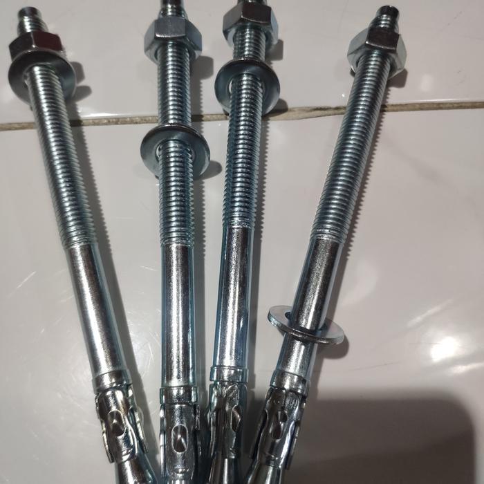 vcju- Dynabolt Dinabolt Anchor Angkur Trubolt M12 X 180 Mm