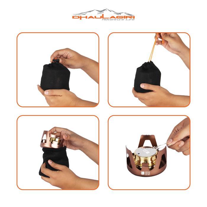 Dhaulagiri Spirtus Burner Kompor Spirtus Stove Camping Outdoor