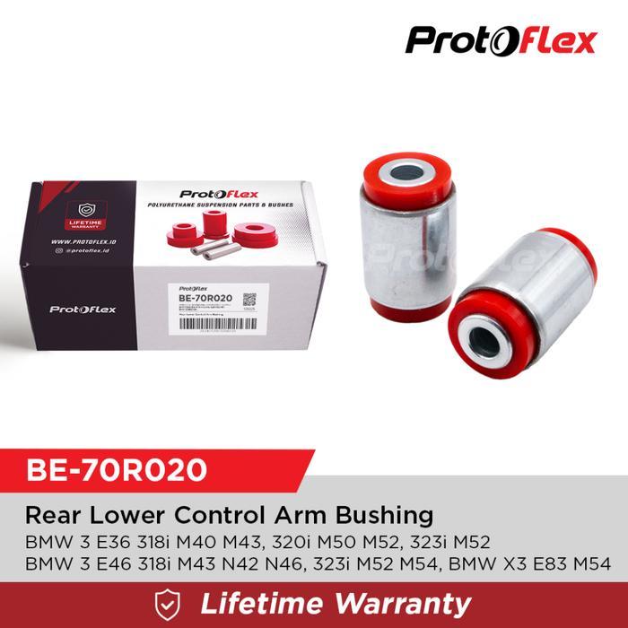 Rodajaya Parts - Protoflex Bushing Arm Belakang (Bawah) Bmw E36 E46 X3 E83