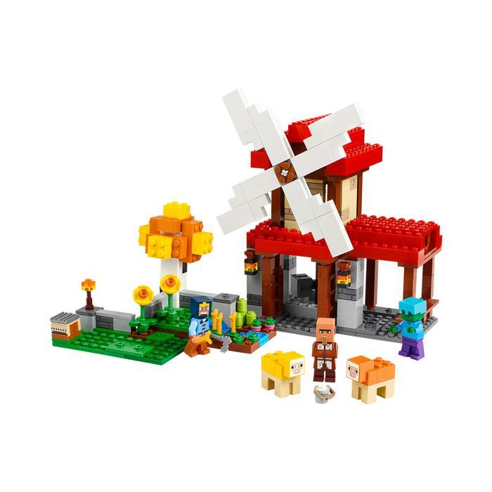 LEGO MINECRAFT THE WINDMILL FARM 21262 ORIGINAL NUKCHA