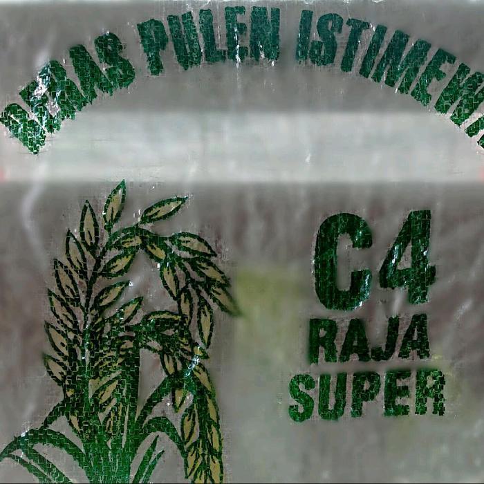 Diskon Beras C4 Raja Super Delanggu 2,5 3 5 Kg Pulen Original