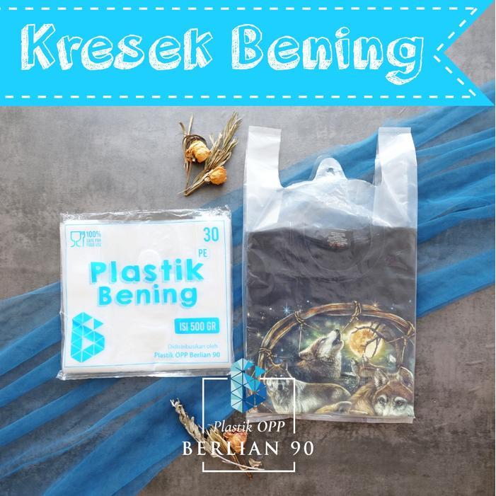 Plastik Bening Tebal / Kantong Plastik Pe Transparan