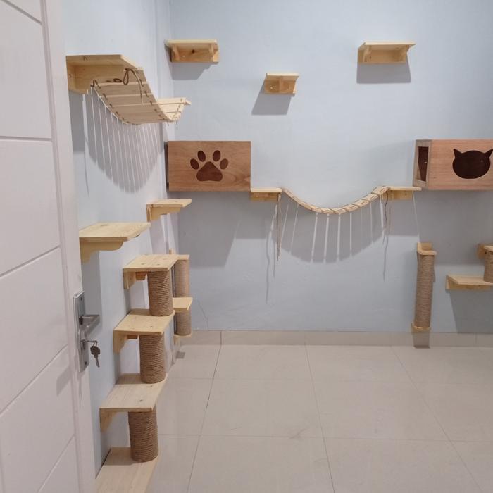 Promo Paket cat condo cat house cat playground kak Soraya