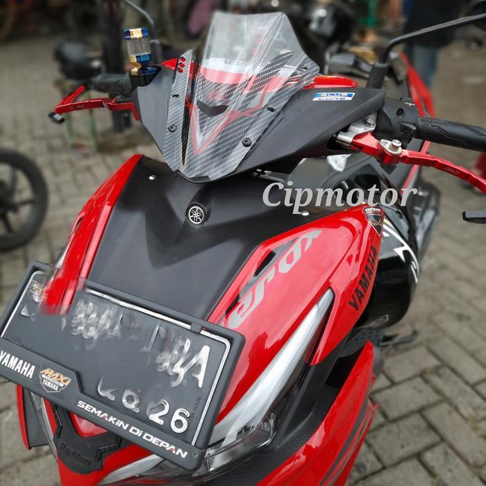 Visor Aerox 155 Jenong Clear smoke