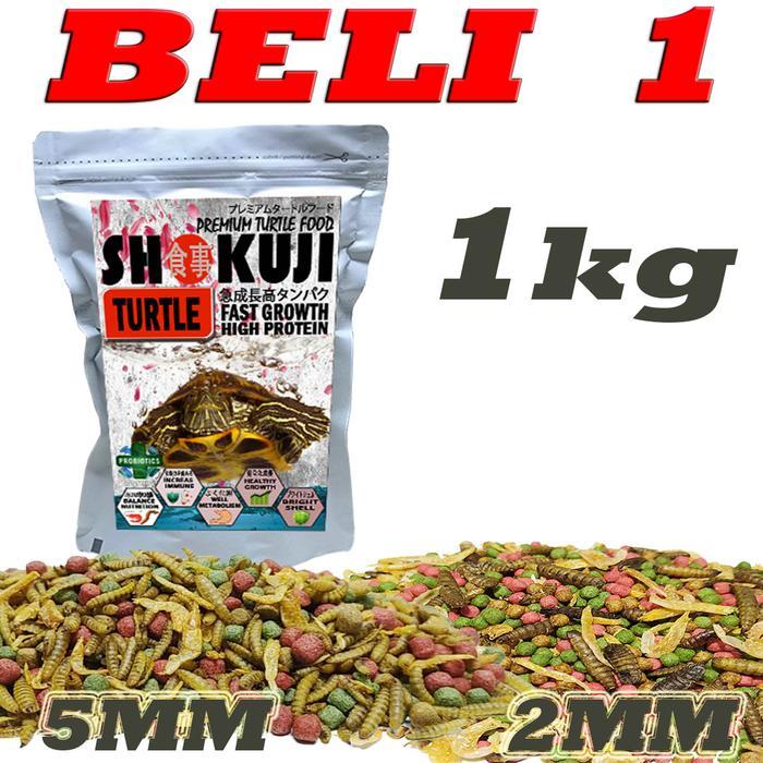 Viva - Shokuji Turtle Food Pakan Kura Res Brazil Cst Ast Aligator Pelet Makanan Kura-Kura Air Ambon