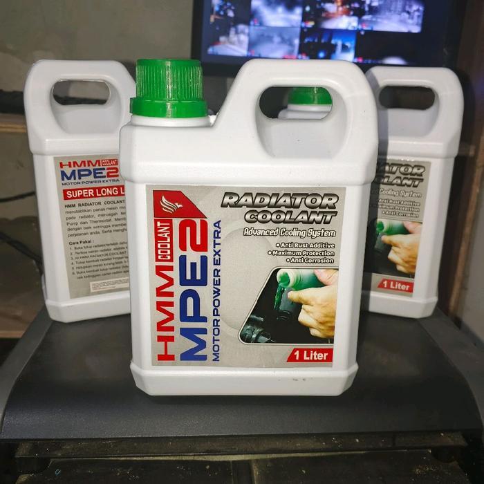 COD Air Radiator MPE2 1L untuk Mobil Dan Motor Radiator Coolant Vol 1liter Cocok Untuk Pendinginan
