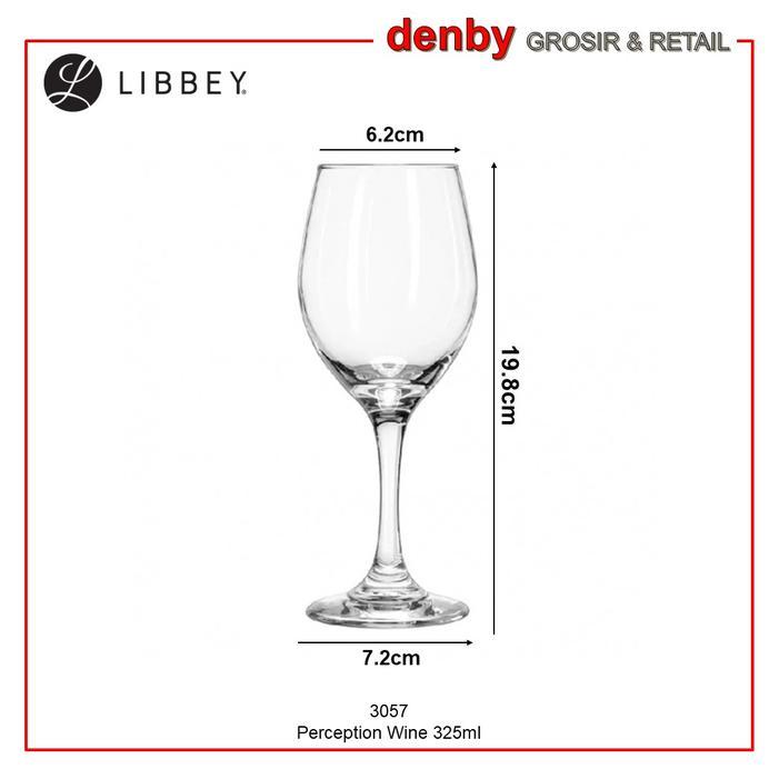 Best Seller Denby Home Libbey 3057 Perception Wine Beer 325 Ml