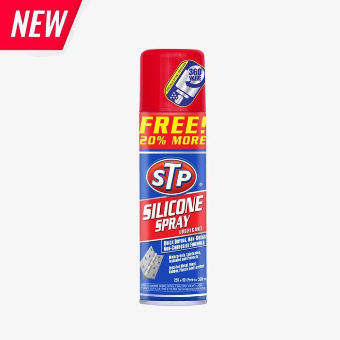 Ada Stok ORIGINAL STP SILICON SPRAY 300ML (UPGRADE AP-75)
