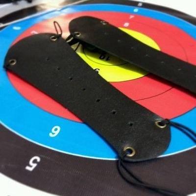 Promo Arm Guard Panjang Kulit Asli/Panahan/Busur Archery Terlaris