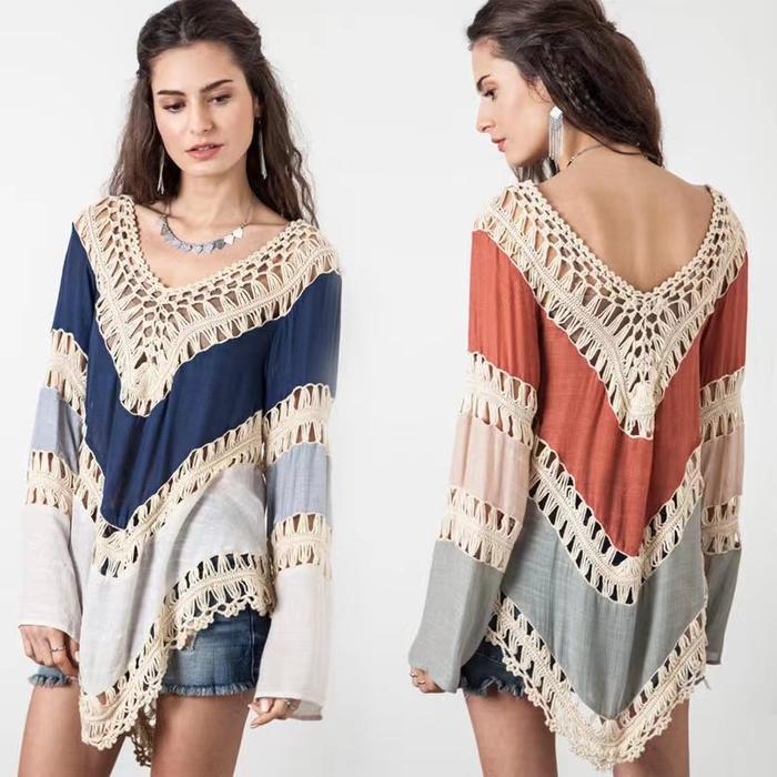OUTER ONLY - COCO outer mini dress long sleeve woman premium / bohemian outer / cardigan wanita