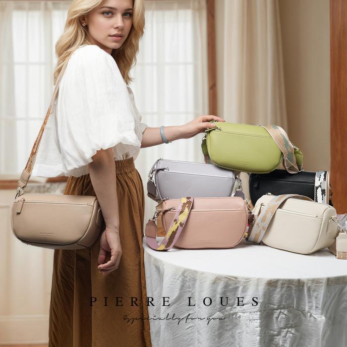 Tas Selempang Wanita Kulit Pu Pierre Loues Bertha Bag