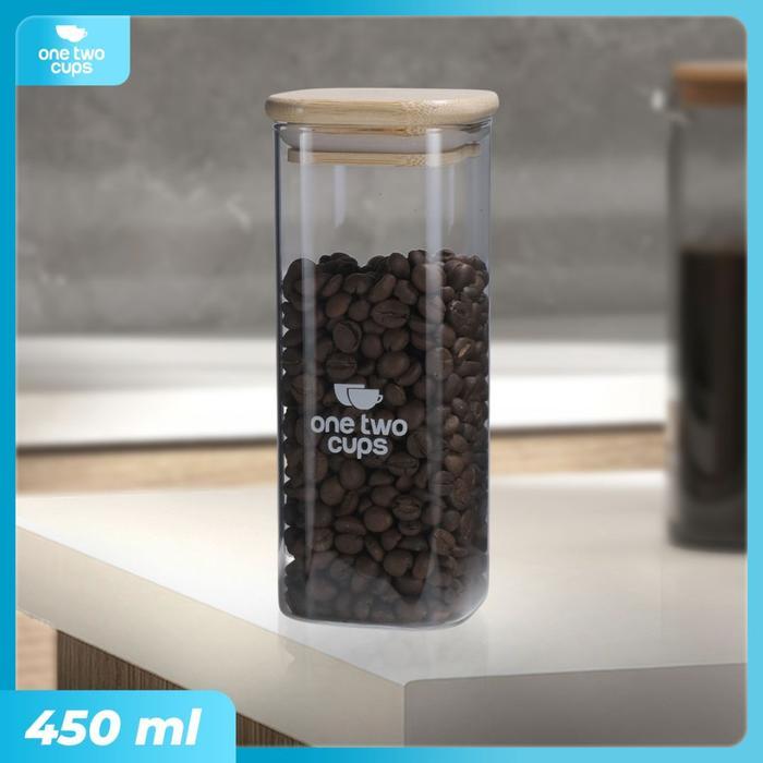 Toples Kaca Penyimpanan Makanan Glass Storage Jar - Hc1019