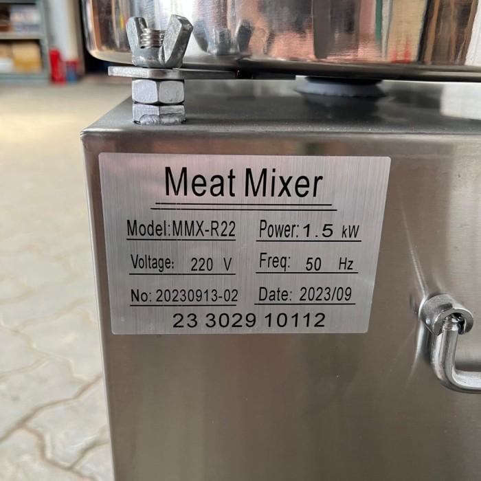 Meat Mixer Mesin Giling Daging Pengaduk Adonan Bakso FOMAC MMX-R22 [PRODUK TERBAIK] [TERPERCAYA]