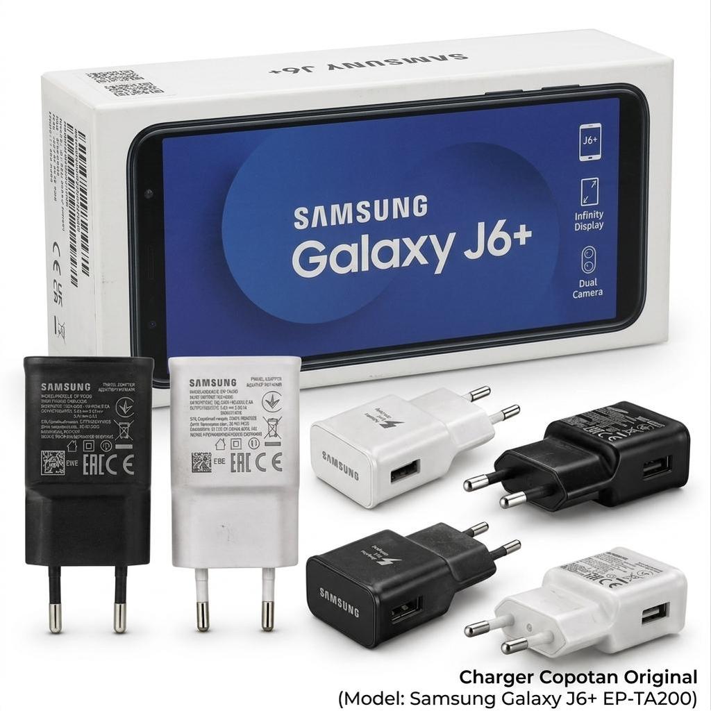 Adaptor Cas Samsung EP-TA200 Second Ori AFC 15W 9V 1.67A Galaxy J6+