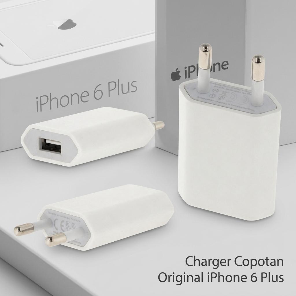 Kepala Cas Apple A1400 Second Original 5W Untuk iPhone 6S Plus