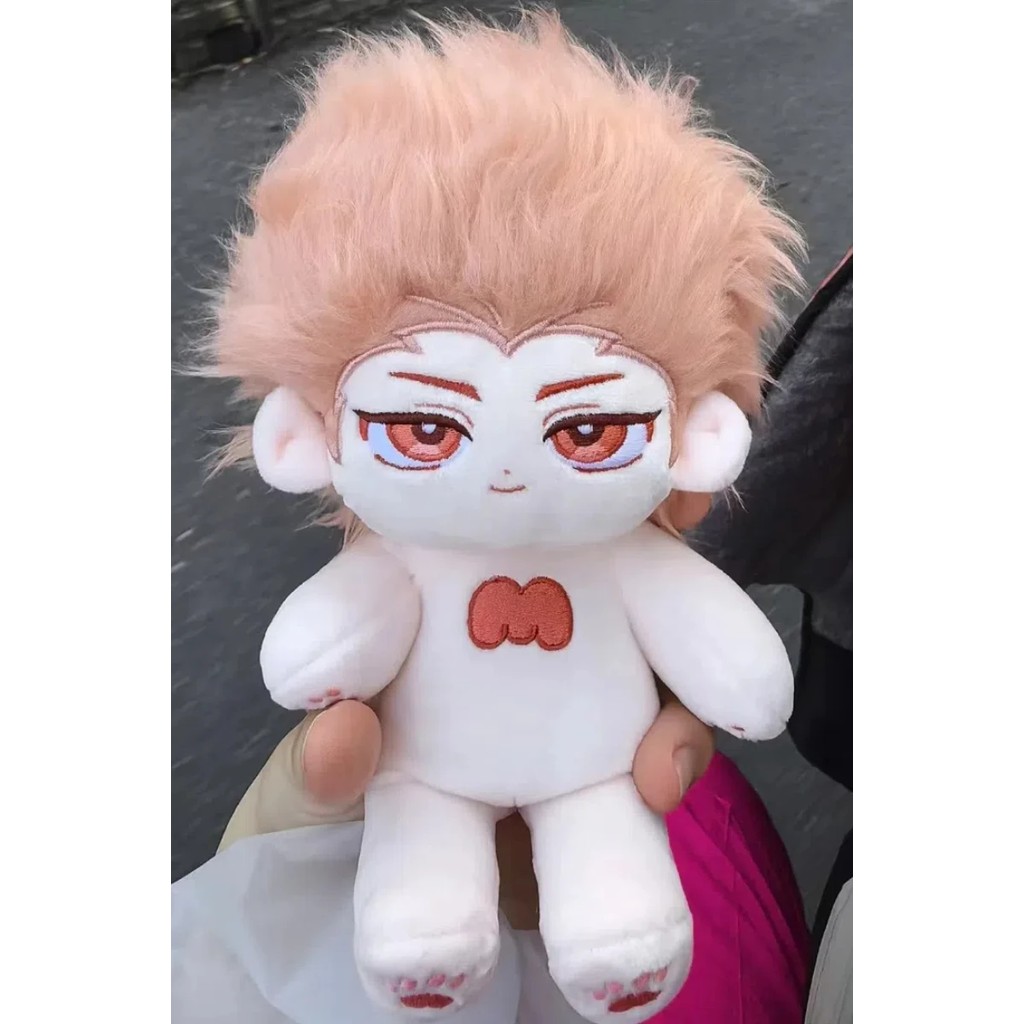 BL 20cm Old Xian 19 Days Mo Guanshan Mo Zai He Tian Figures Plush DRESS-UP COTTON Doll Original
