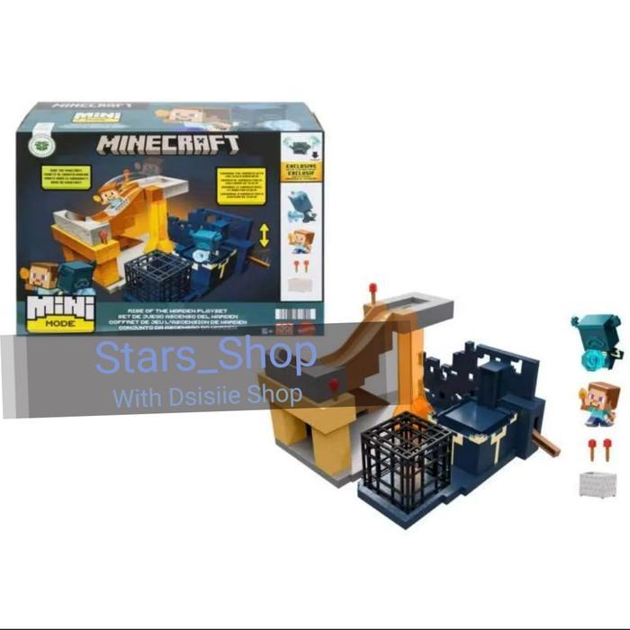 Minecraft Mini Mode Rise Of The Warden Playset Original Figure AG26