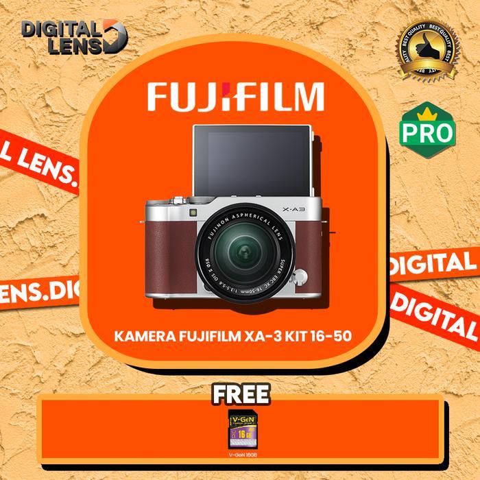 Kamera Fujifilm Xa-3 Kit 16-50 Terbaru 