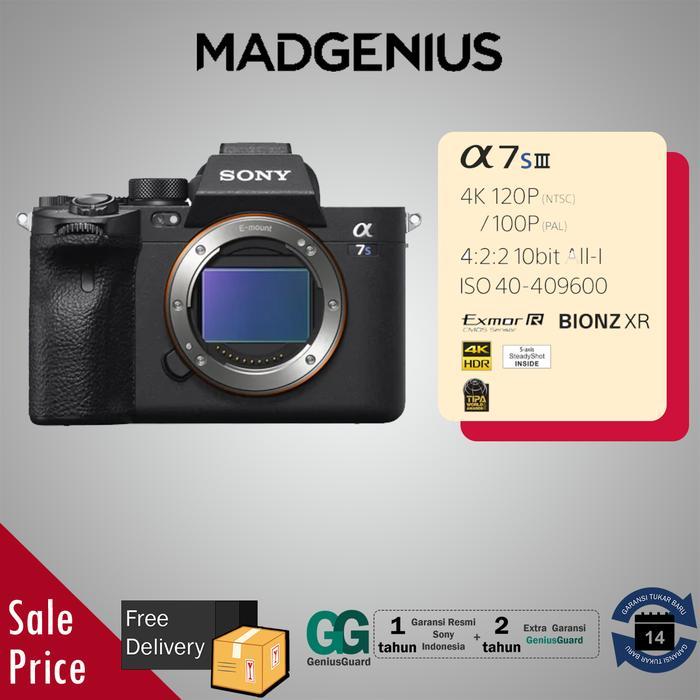 Sony A7S Iii Kamera Alpha 7S Iii A7S Mark 3 Ilce-7Sm3 Body Only Terbaru 