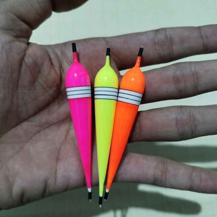 TERLARIS 3 pcs pelampung arus deras pelampung pancing kambangan kumbul model cabai