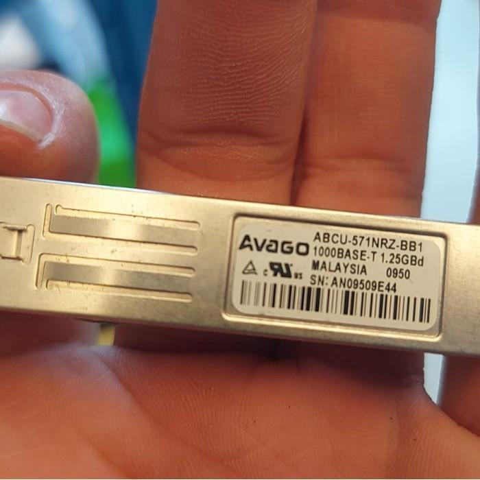 MODULE SFP Modul RJ45 1000Base-T 1,25GBd ABCU-571NRZ-BB1 Avago